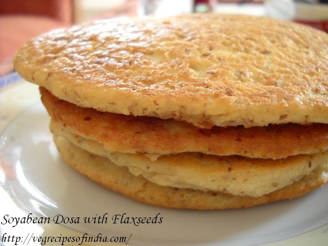 Soyabean Flaxseed Dosa Recipe: Easy Soyabean Flaxseed Dosa Recipe, Soyabean Flaxseed Dosa