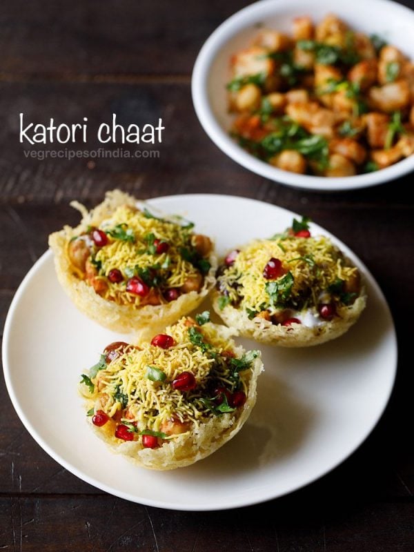 Katori Chaat Recipe Tokri Chaat Dassana S Veg Recipes