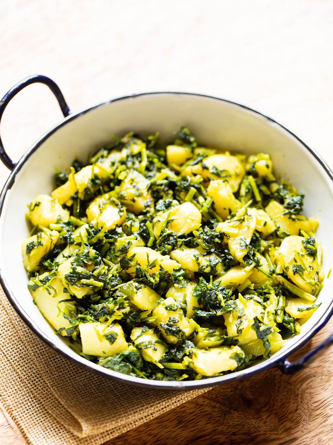 Aloo Methi Recipe Dassana S Veg Recipes