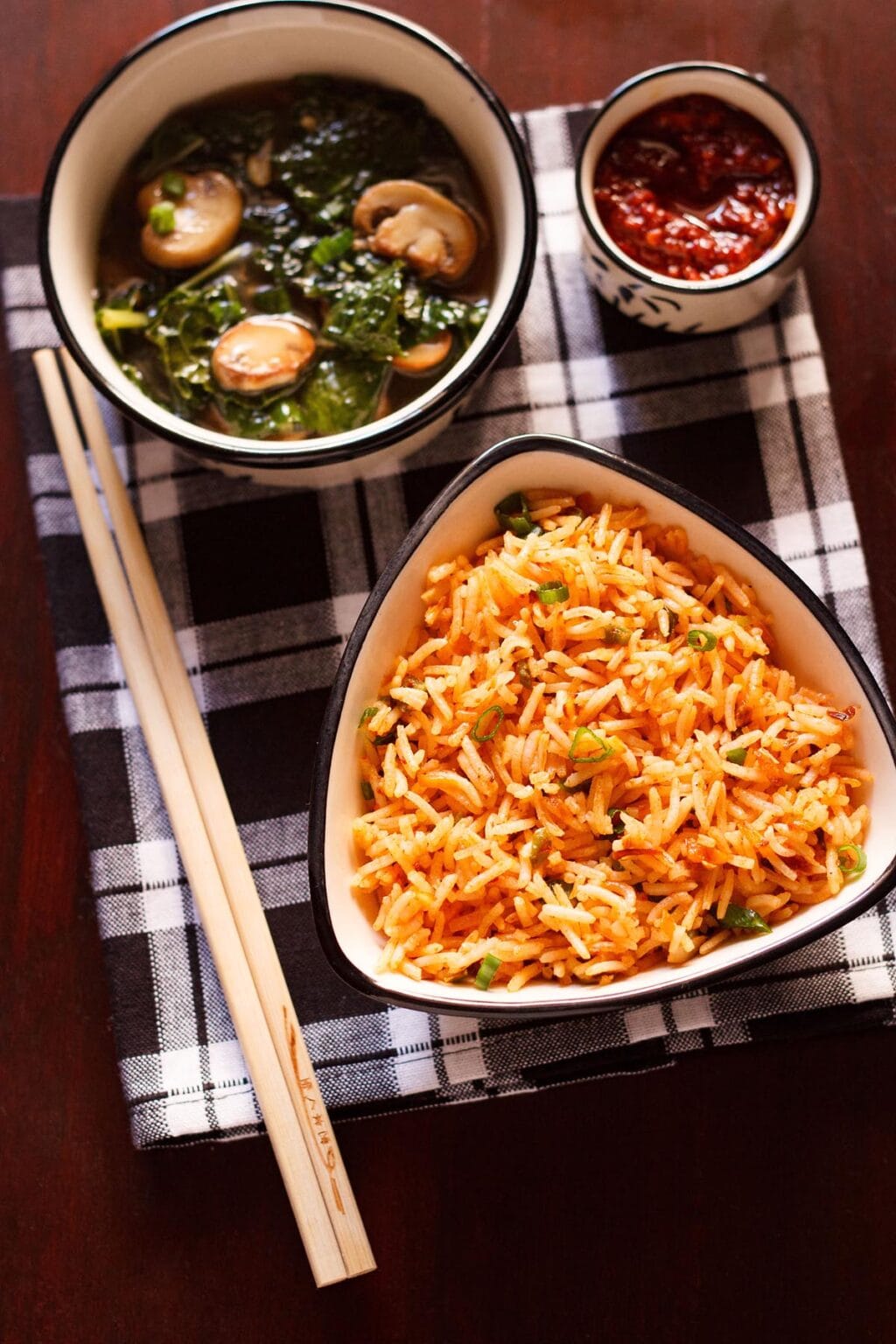 Schezwan Fried Rice Indo Chinese Schezwan Rice