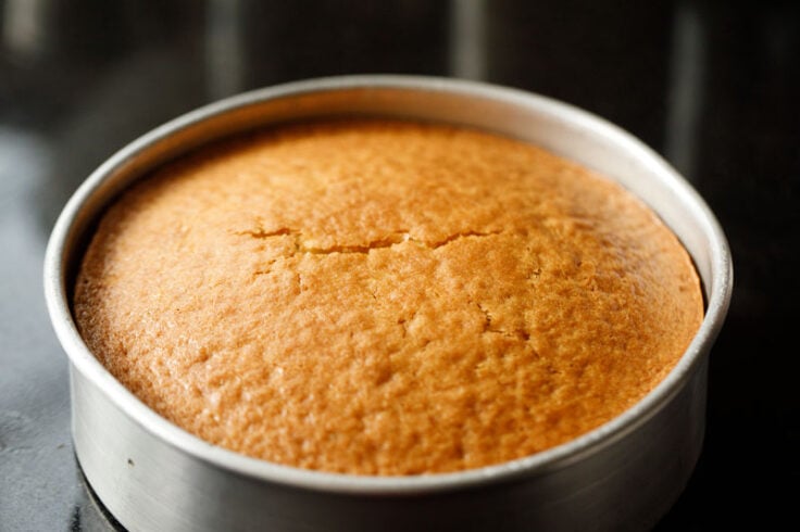 Eggless Vanilla Cake Recipe Moist Flavorful Sponge