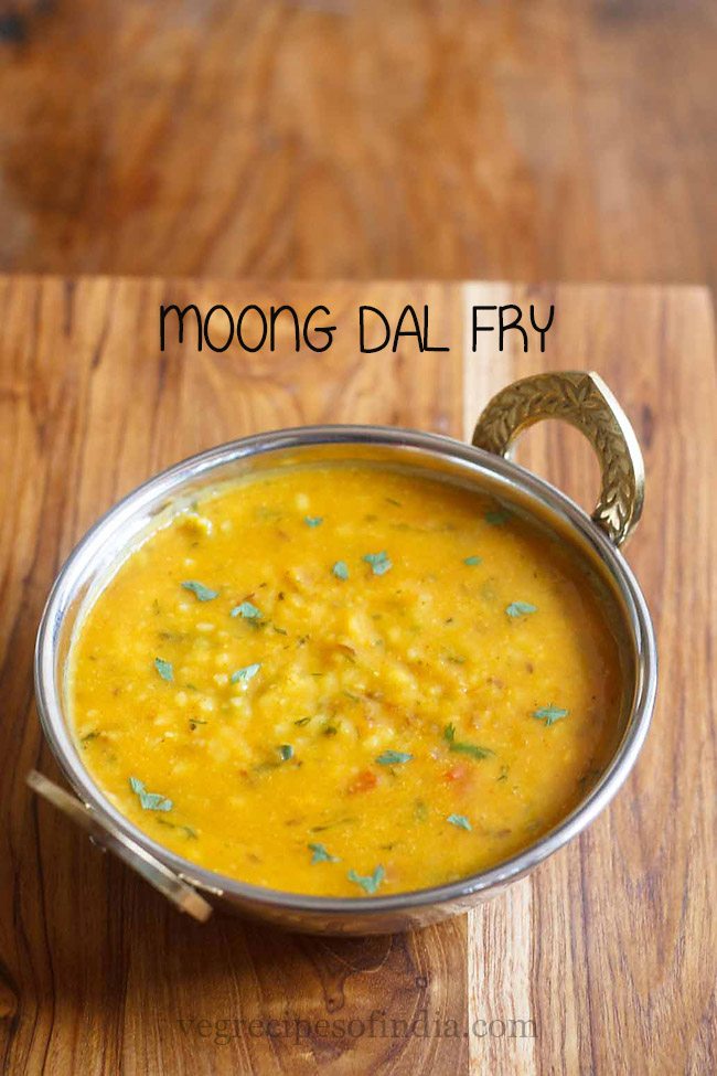 moong dal fry recipe, how to make moong dal fry