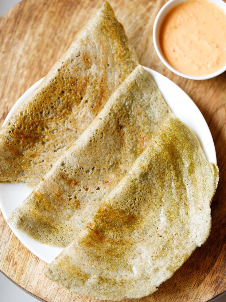 Pesarattu Recipe Andhra Style Moong Dal Dosa