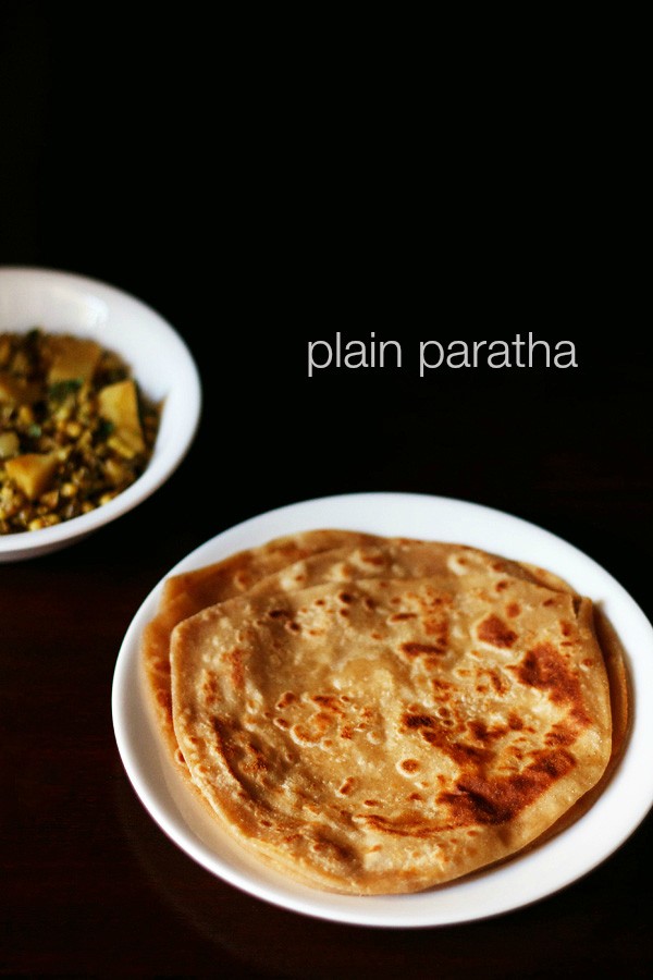 plain paratha recipe, paratha recipe