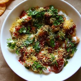 papdi chaat recipe, papri chaat recipe