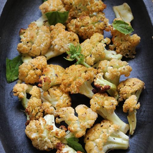 baked cauliflower recipe, how to make baked cauliflower recipe