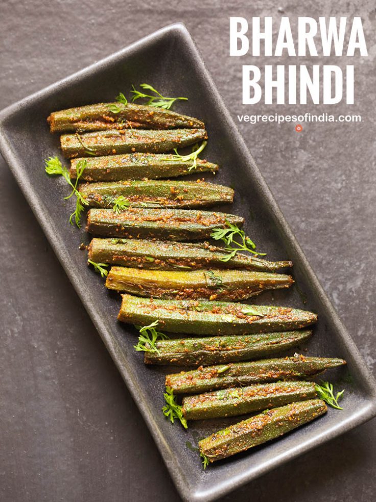 Bharwa Bhindi | Stuffed Bhindi » Dassana's Veg Recipes