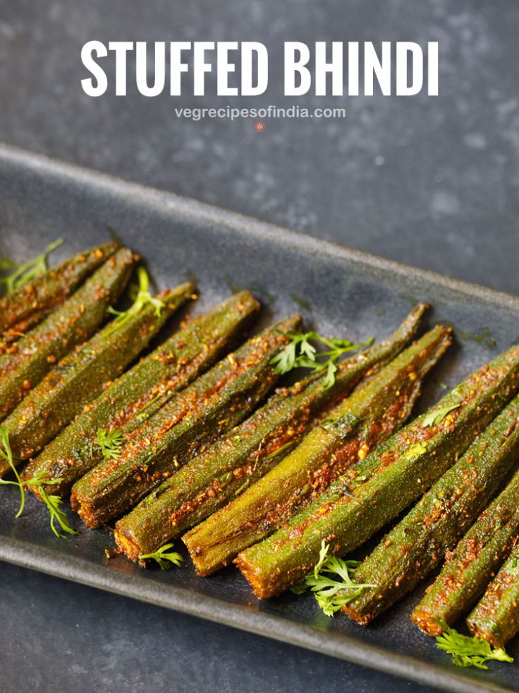 Bharwa Bhindi | Stuffed Bhindi » Dassana's Veg Recipes