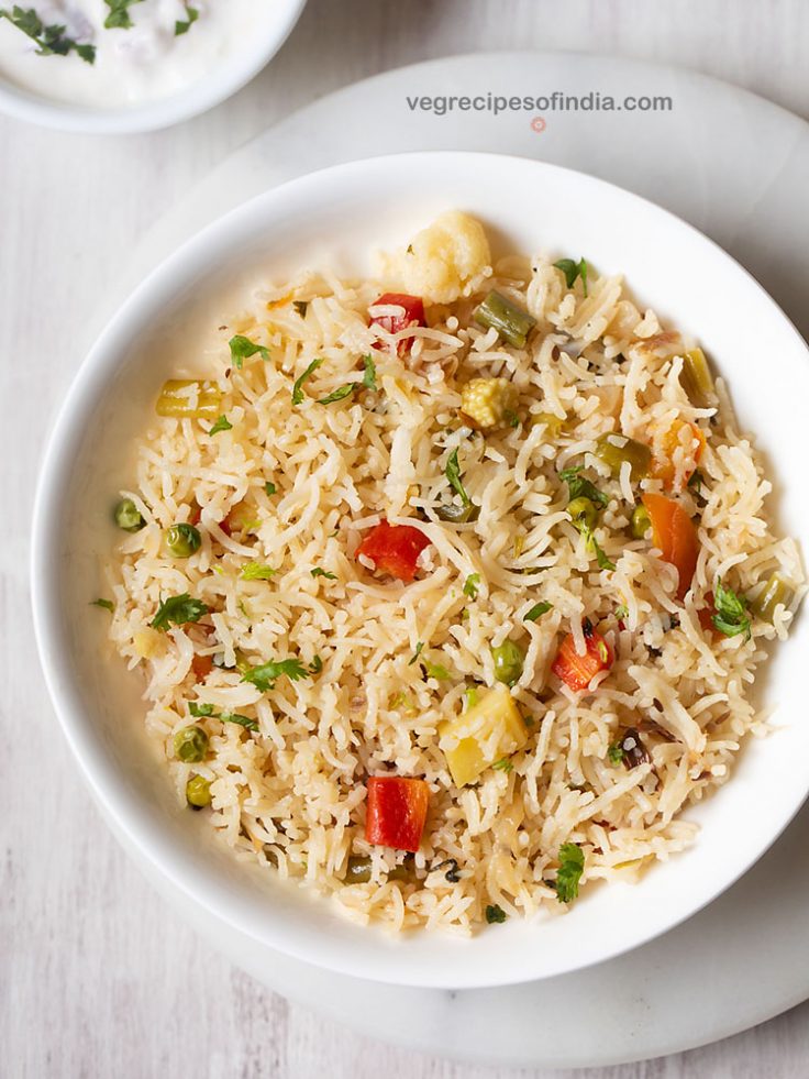 Veg Pulao Recipe Mix Vegetable Pulav