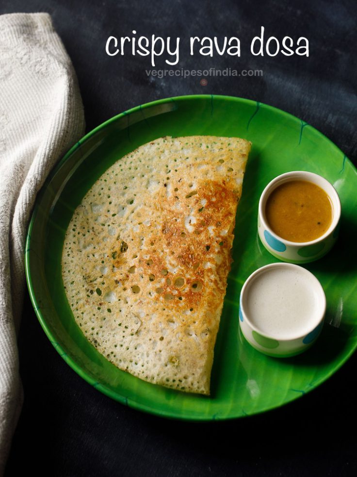 Rava Dosa Recipe (South Indian Suji ka Dosa)