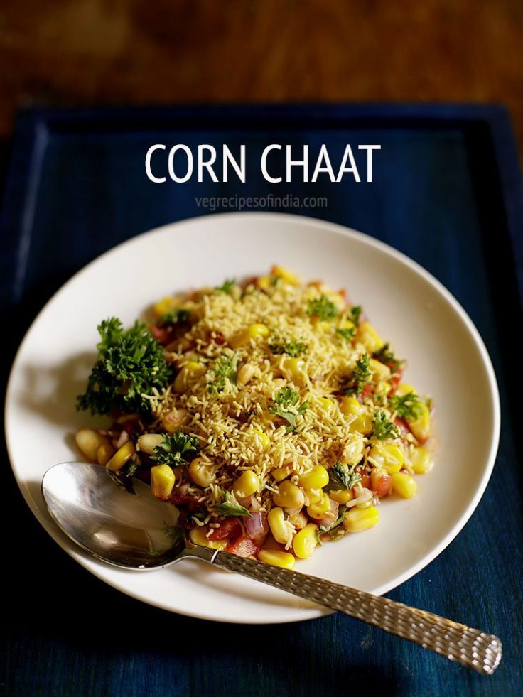 Corn Chaat Recipe | Sweet Corn Chaat » Dassana's Veg Recipes