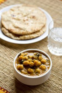 Methi Chole | Fenugreek Leaves with Chickpeas