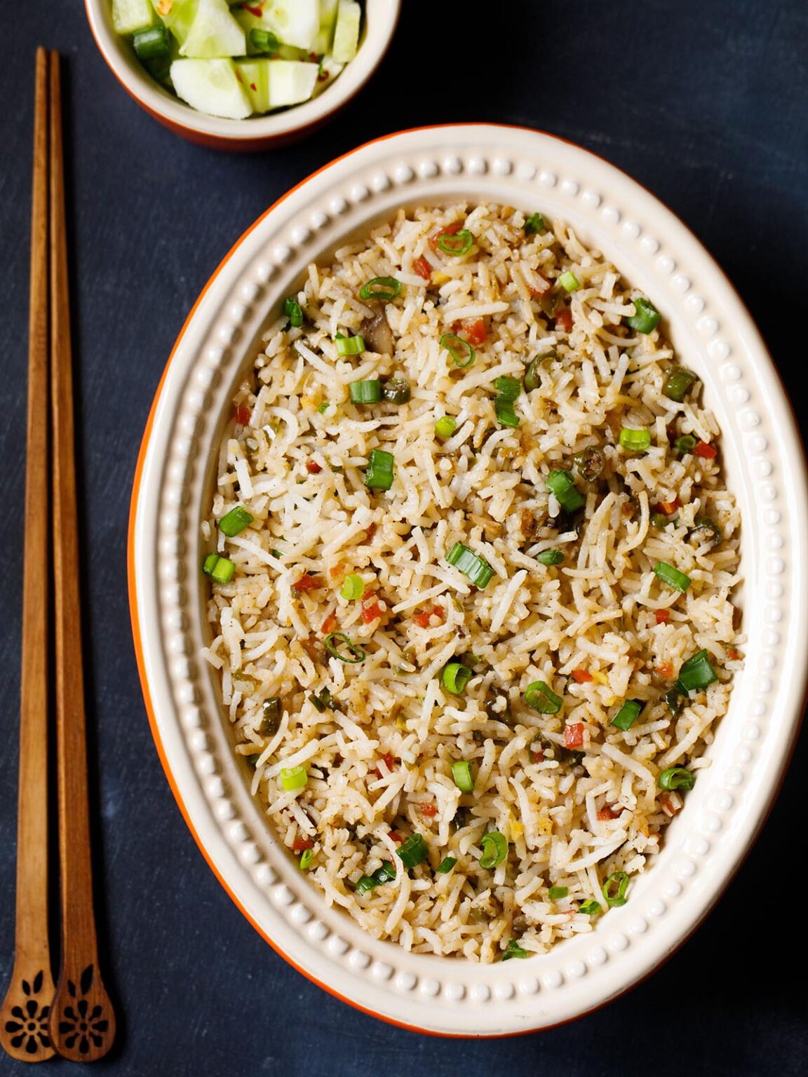 Veg Fried Rice Recipe | Vegetable Fried Rice (Chinese Style)