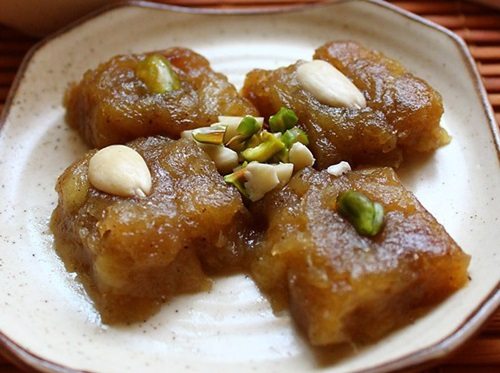 milk kesari with made of recipes, halwa varieties halwa collection 35