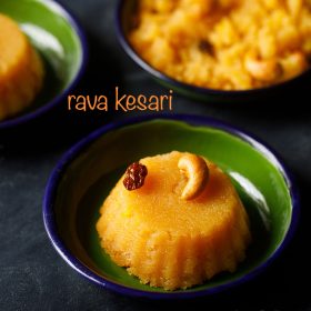 rava receita de kesari, receita de kesari, rava kesari receita