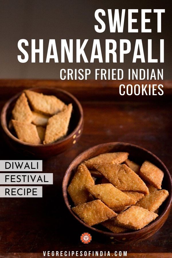 Shankarpali Recipe, Sweet Shankarpali for Diwali | Diwali Snacks Recipes