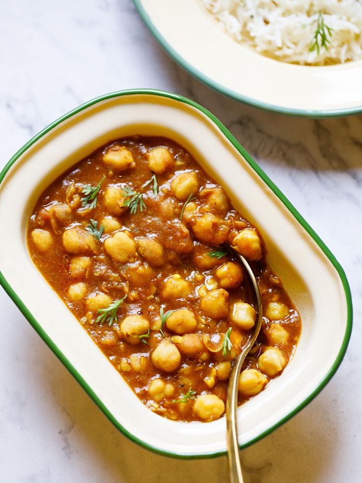 Instant Pot Chana Masala | Instant Pot Chickpea Curry