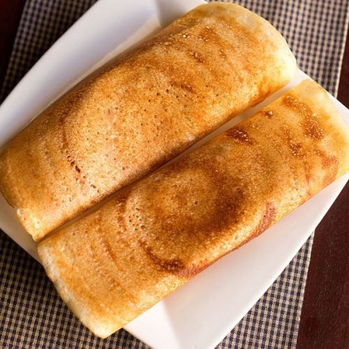 Easy and Quick No Grind Dosa with rice flour & urad flour
