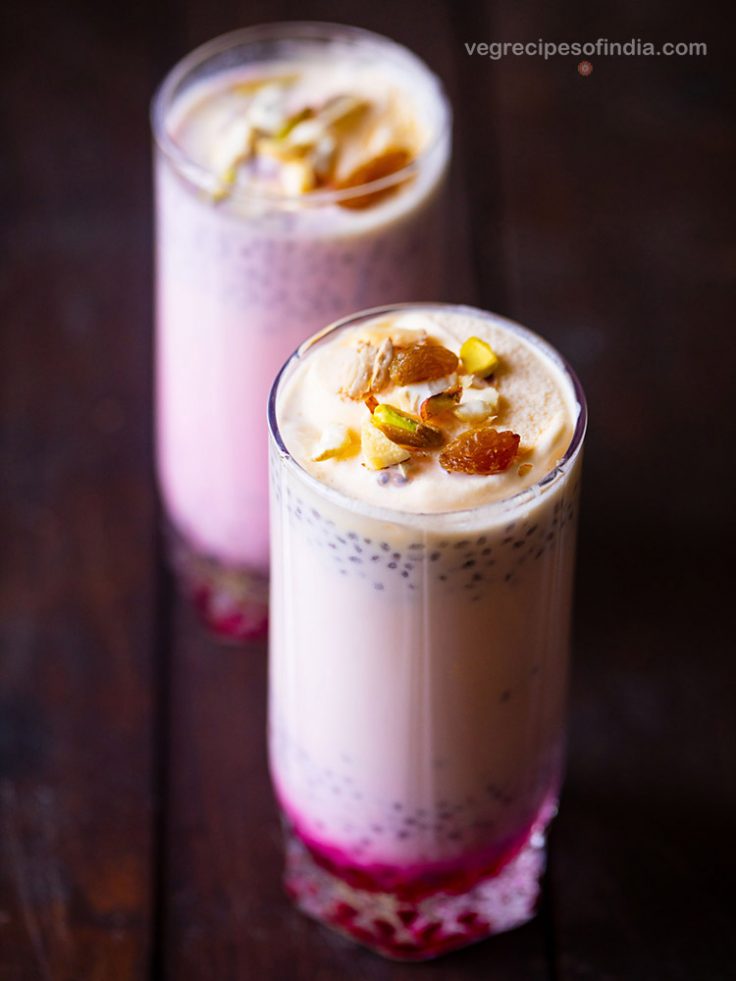 Falooda Recipe with Ice Cream | Faluda Recipe