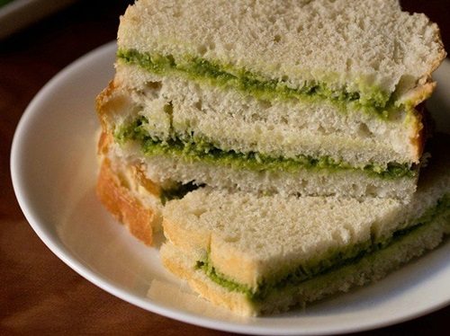 chutney sandwich recipe