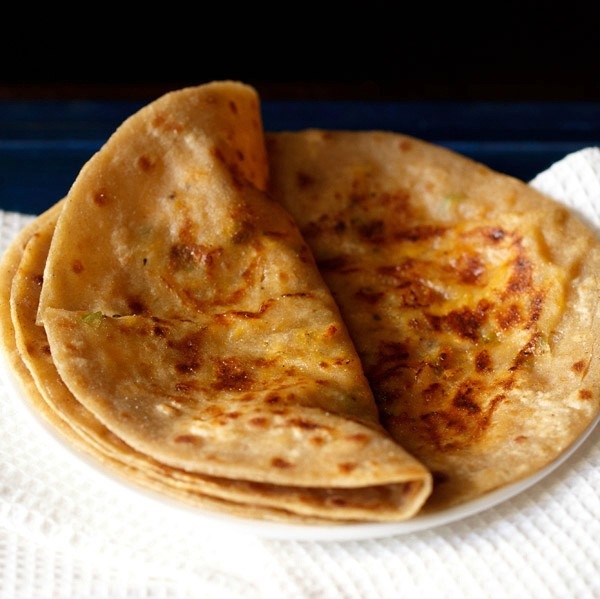 Cheese Paratha (Cheese Stuffed Flatbread)