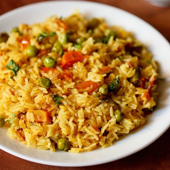 Tomato Pulao » Dassana's Veg Recipes