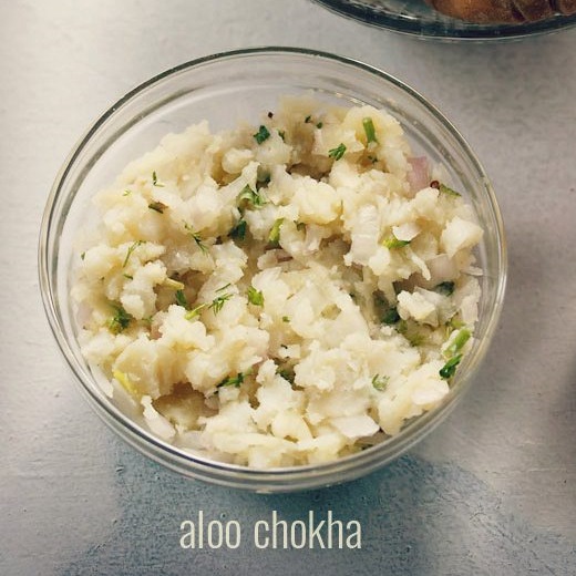 how to make aloo choka