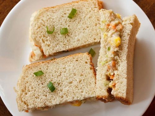 veg coleslaw sandwich recipe