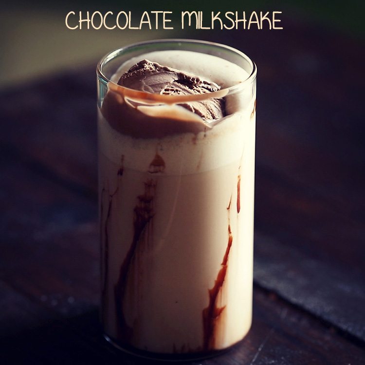 chocolate ice cream shake recipe