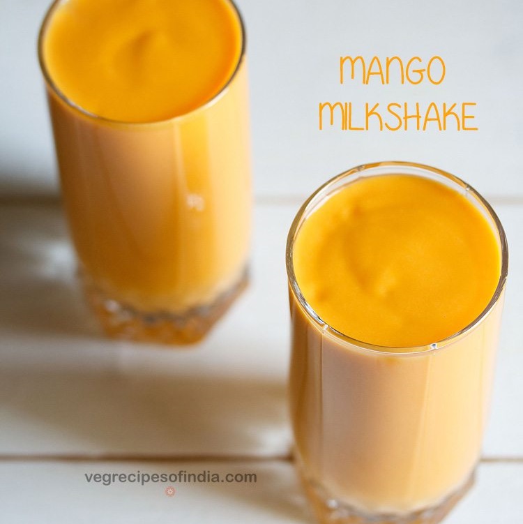 Mango Shake | Fresh Mango Milkshake | How to make mango shake