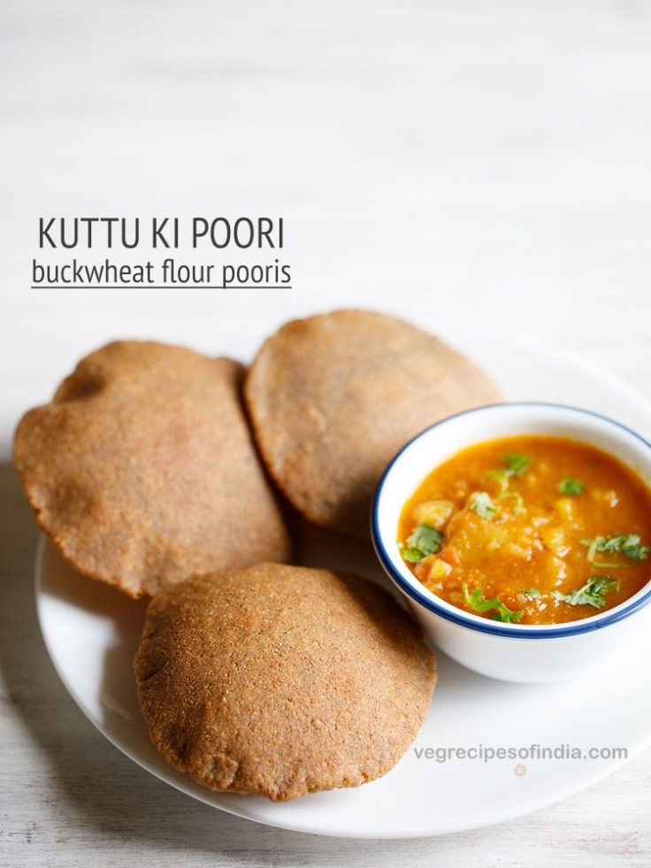 Kuttu ki Puri | Vrat ki Poori | Kuttu ke Atte ki Puri