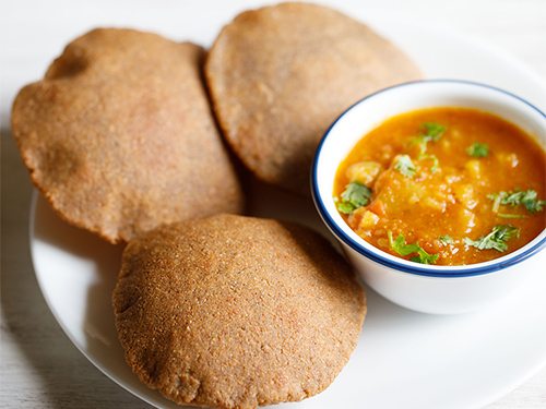 kuttu ki poori recipe