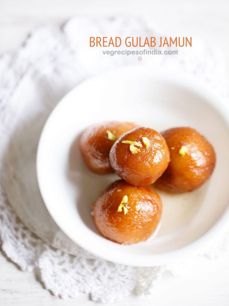 Bread Gulab Jamun | Tasty Bread ke Gulab Jamun