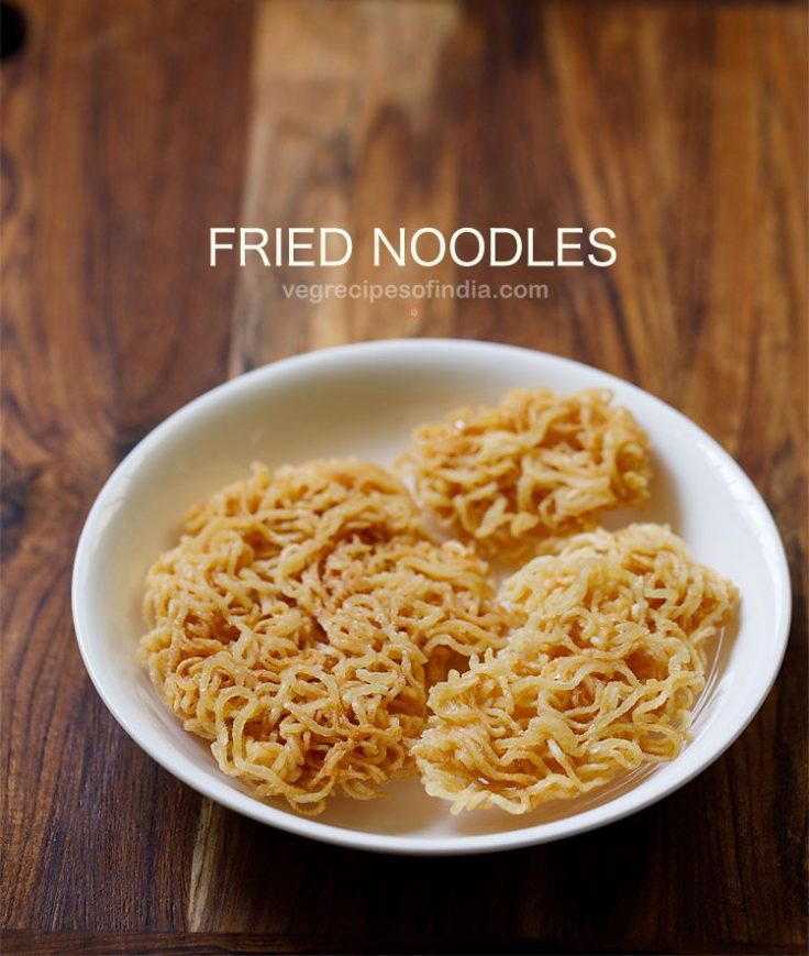 Fried Noodles Diy How To Make Crispy Fried Noodles