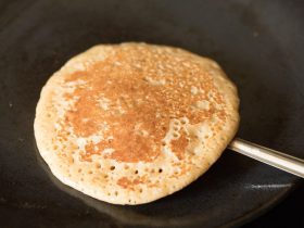 Eggless Pancakes Recipe | Whole Wheat Pancakes