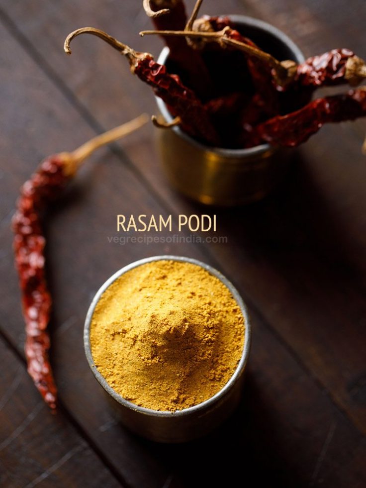 Rasam Powder Recipe | How to make Rasam Podi