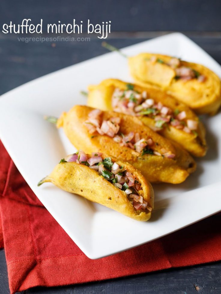 Mirchi Bajji Recipe | Chilli Bajji | Mirapakaya Bajji