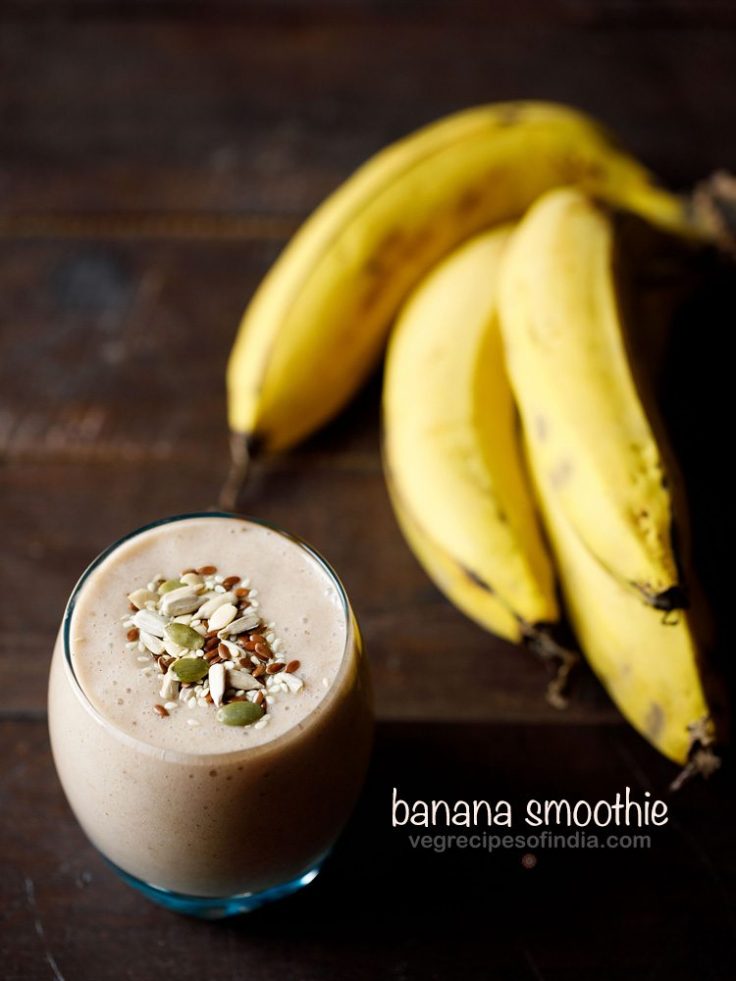 Banana Smoothie How To Make Banana Smoothie 0858