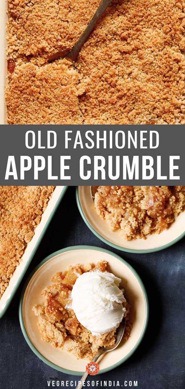 Classic Apple Crumble (without Oats) Step by step photos