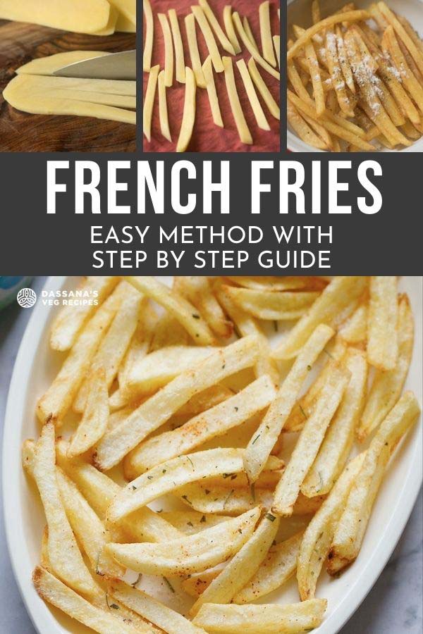 French Fries Crispy Homemade Finger Chips Video Stepwise Photos 9240