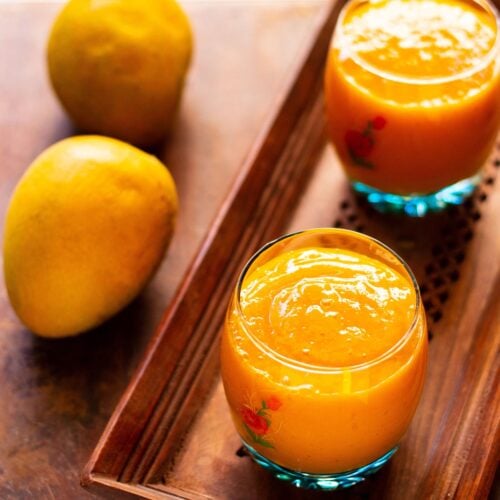 Mango Smoothie (5 Ways) » Dassana's Veg Recipes
