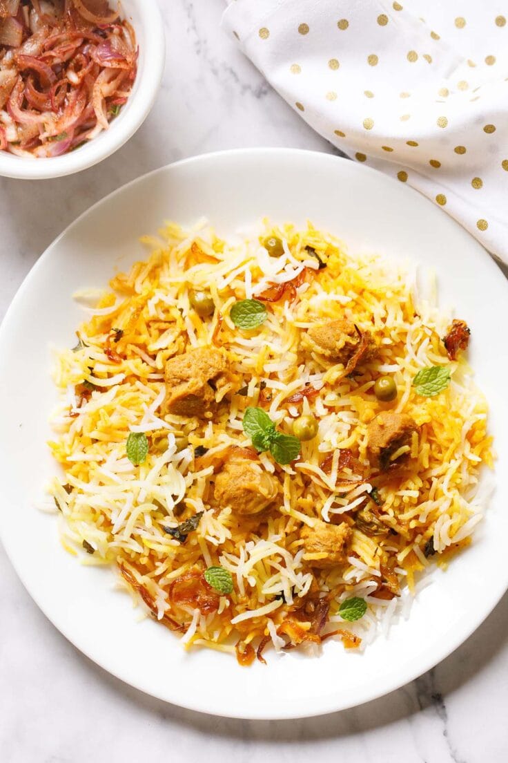 Soya Biryani Recipe | Soya Chunks Biryani