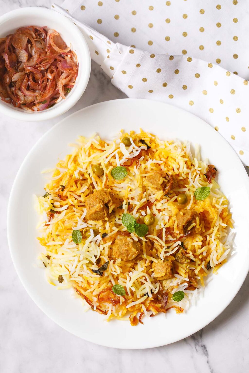 Soya Biryani Recipe | Soya Chunks Biryani