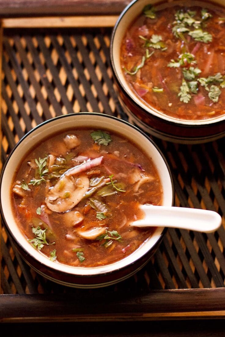 Hot And Sour Soup Spicy Veg Hot N Sour Soup Dassanas Veg Recipes