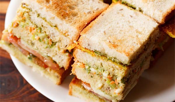 Club Sandwich Recipe (Indian Style)