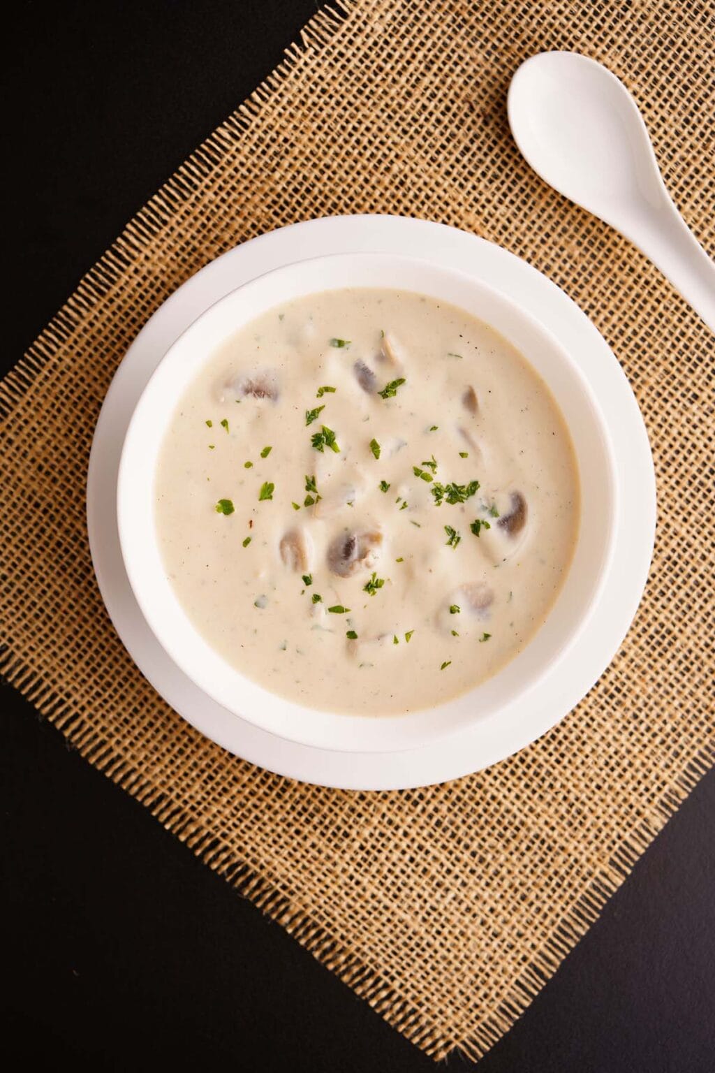 Mushroom Soup Recipe (Cream of Mushroom Soup)