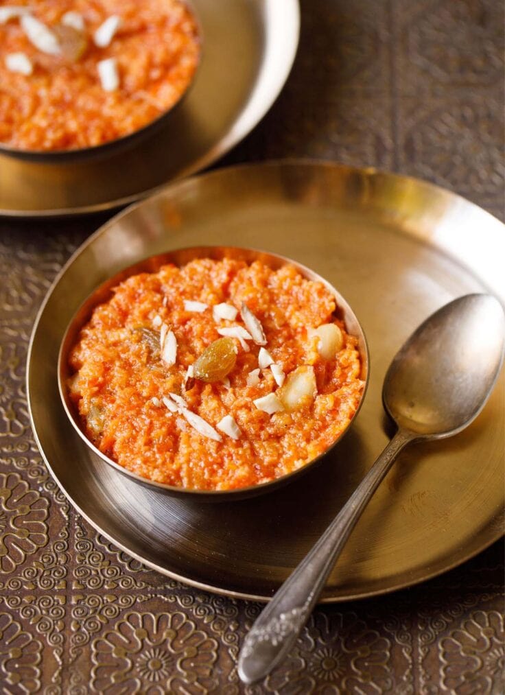 Gajar ka Halwa recipe (Carrot Halwa) in Hindi: