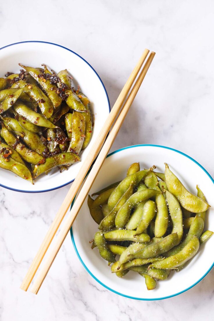 Edamame Recipes Salted & Spicy Edamame Soyabean Chilli