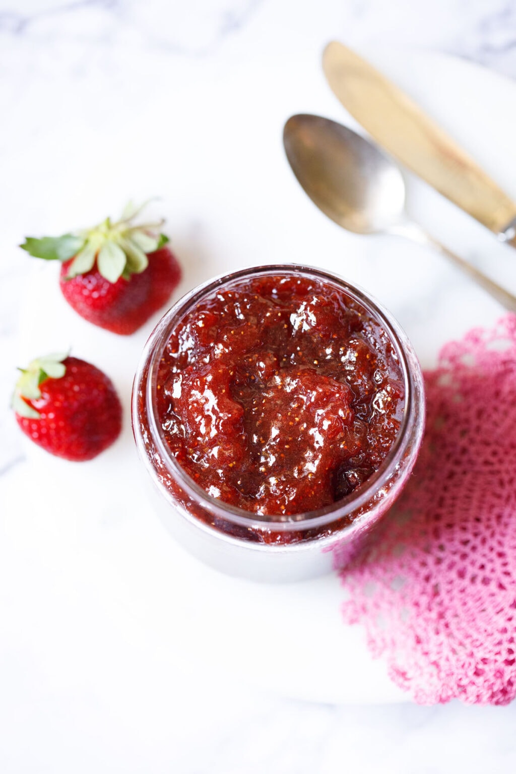 Strawberry Jam Recipe Without Pectin Dassana S Veg Recipes