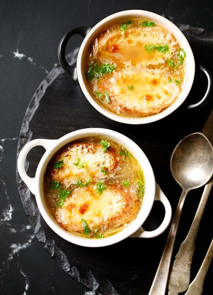 French Onion Soup Recipe » Dassana's Veg Recipes